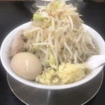 ハンサム侍 - しょうゆ並！野菜、アブラマシ！