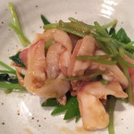 焼鶏館 - ほっきのわさび和え