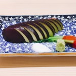 Mizunasu sashimi
