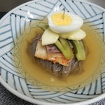 Yakiniku Kurogyuu Ten - 冷麺