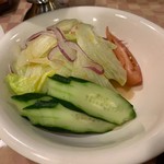 はり重 グリル - セットのサラダ