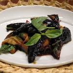 蓮香 - 台湾バジルと茄子ひき肉炒め<九層塔茄子>