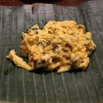 蓮香 - 台湾香椿のオムレツ