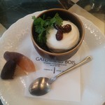 白ごまと豆乳のブランマンジェ