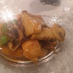 欣喜 - 白神あわび茸のピリ辛煮込み