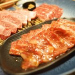 焼肉屋 かねちゃん 至粋亭 - みついし牛3種盛り合わせ