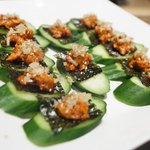 焼肉屋 かねちゃん 至粋亭 - 明太チャンジャのピリ辛和え