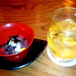 Goshiki - お通し＆梅酒