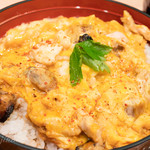 鶏三和 - 季節限定の名古屋コーチンぼんじり親子丼