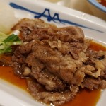 松屋 - 焼肉のタレ甘口を大量投入！！