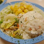 松屋 - 野菜もたっぷりポテサラ！