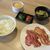 国産牛焼肉くいどん - サービス焼肉セット(2019/06/12撮影)