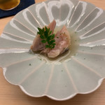 Sushi Kinoshita - 蛤。出汁まで飲み干します。