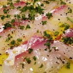 Taverna Quale - 真鯛のカルパッチョ