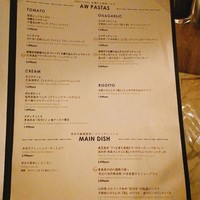 AWkitchen TOKYO 新丸ビル店 - メニュー