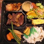 錦南 - ステーキ弁当