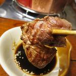 成吉思汗 大黒屋 - タレをつけて