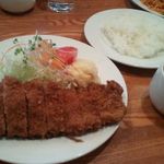 レストラン・サカキ - 2012.12.28訪問：ポークカツ（￥1100）