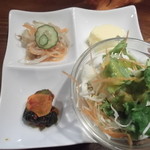 カムジャ - 付け合わせ