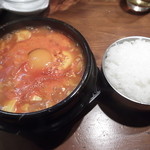 カムジャ - スン豆腐チゲ定食
