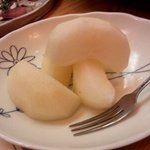 じゃんけんポン - サービスでいただいたデザート(^^)