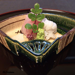 御料理 寺沢 - 本アラと真蛸の造り