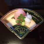 御料理 寺沢 - 本アラと真蛸の造り