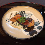 御料理 寺沢 - 桜鱒 幽庵焼 花山椒