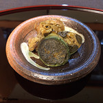 御料理 寺沢 - 鮑の肝