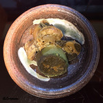 御料理 寺沢 - 鮑の肝