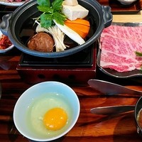 すき焼き 牛しゃぶ 松重 - 上撰すき焼き膳