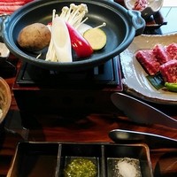 すき焼き 牛しゃぶ 松重 - ステーキ膳