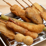 Kushikatsu Hyou Tan - 9本盛り合わせ　1480円