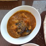ベンガルカレー亭マンナン - ランチ　ナスとチキン