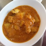 ベンガルカレー亭マンナン - ランチ　チキンと大根
