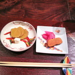 賛否両論 - いぶりがっこ＆マスカルポーネ、焼きカラスミ　2011年12月