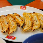 餃子の王将 - にんにくゼロ餃子。