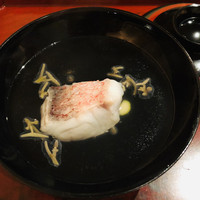 二十四節季 朔 - グジの酒蒸し　潮汁仕立て