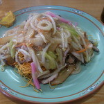 オランダ亭 - 【2011.12.　再訪】　皿うどん（セット用のハーフ）