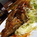 ブルドック - メンチカツ断面（2011.12）