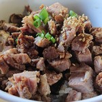 らーめん 萬亀 - チャーシュー丼。