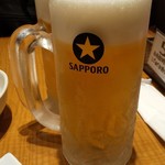 風来坊 - 生ビール