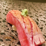 鮨 水月 - 炙りトロ