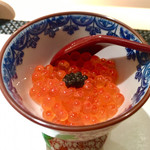 鮨 水月 - いくらキャビア