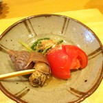 天ぷら たけうち - 箸やすめ