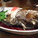 ロウホウトイ - ハタの姿蒸し