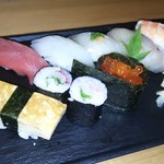 おの庄 - 寿司定食（１６５０円）です