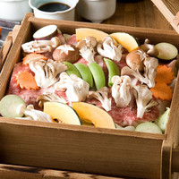 鹿児島産黒毛和牛 牛せいろ蒸し(一人前)