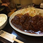 とんかつ ひろ喜 - 特選ヒレとんかつ 特大（￥1100）