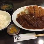 とんかつ ひろ喜 - 特選ロースとんかつ 特大（￥1050）